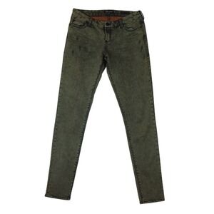 DEAR JOHN ‎ Grey Mid Rise JOYRICH COMFORT SKINNY  Ankle Jeans Sz 28